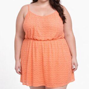 Bright Coral Summer Dress – Effortless Style and Comfort
